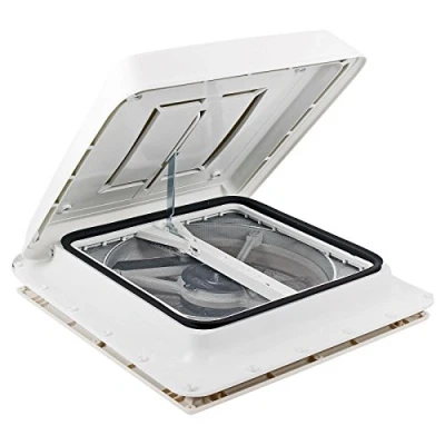 Abbildung von Fiamma Turbo Vent Kurbeldachhaube Polar Control mit Thermostat 40 x für Wohnwagen oder Wohnmobil
