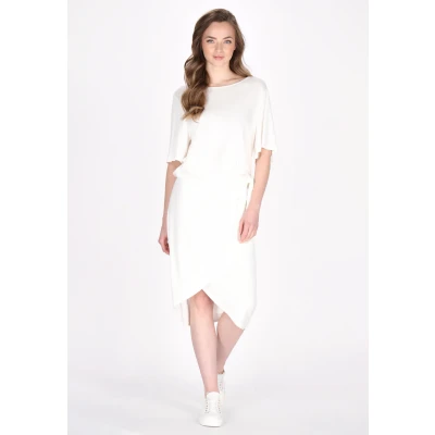 Abbildung von Dreimaster Tshirt basic, Damen, Größe: 36, Offwhite