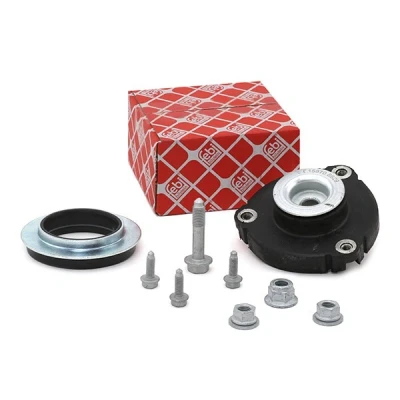 Abbildung von FEBI BILSTEIN 37884 Reparatursatz, Federbeinstützlager Vorderachse mit Kugellager, Mutter Anbaumaterial SKODA: Fabia 2 Combi kfzteile,