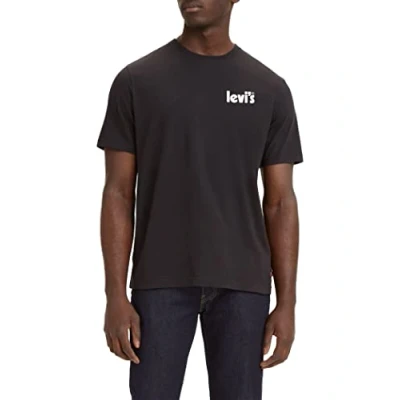Abbildung von Levi&#039;s Tshirt print, Herren, Größe: Small, Black