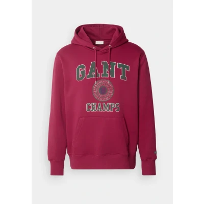 Abbildung von GANT Front Graphic Hoodie Kapuzenpullover, Herren, Größe: Medium, Rich wine