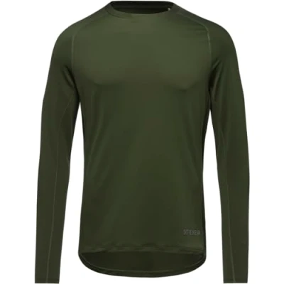 Abbildung von Gore Wear Everyday Langarmshirt grün, Herren, Größe: Small, Grün