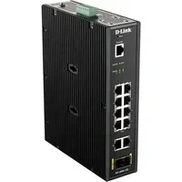 Abbildung von D Link DIS 200G 12S 12 Port Layer2 Smart Managed Gigabit Industrial Switch (10x 10/100/1000Mbit/s TP (RJ 45) Port, 2x SFP Wand /Hutschienenmontage)