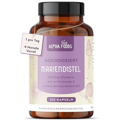 Abbildung von Mariendistel + Artischocke Löwenzahn Vegan 120 St