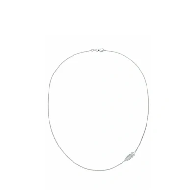 Abbildung von Elli BOHO Feather Halskette, Damen, Größe: 45, Silber