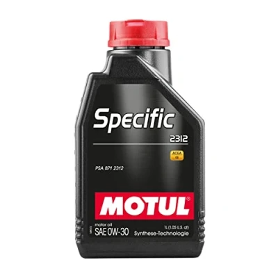 Abbildung von Motul Specific 2312 0W 30 1l Motoröl 110366 PEUGEOT: 207 Schrägheck, 208 I Boxer Kastenwagen, CITROËN: Jumper II Kastenwagen