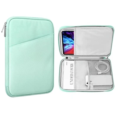 Abbildung von MoKo 9 11&quot; Tablet Tasche Hülle Kompatibel mit iPad Pro 11 M4 2024/11 Zoll Air M2 2024/iPad 10th 10,9 5/4 10,9, Galaxy Tab S9/S8/A8/A7 2022, Minzgrün