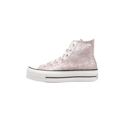 Abbildung von Converse Chuck Taylor ALL STAR LIFT Platform Glitter Sneaker high, Damen, Größe: 40, Dusty cinder/egret/black Textil/synthetik