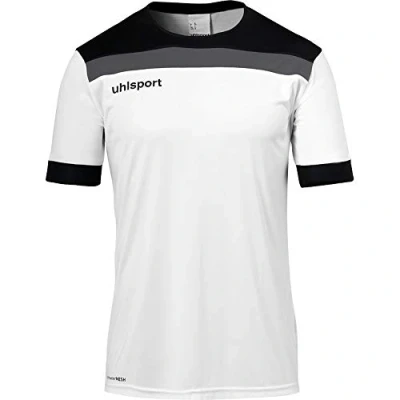 Abbildung von uhlsport Herren Offense 23 Trikot, weiß/Schwarz/Anthra, S