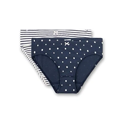 Abbildung von Sanetta Mädchen Rioslip im Doppelpack blau Slip, Nordic Blue, 128