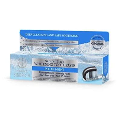 Abbildung von Natura Siberica Zahnpasta Natural Black Whitening Toothpaste &quot;Polar Night&quot;
