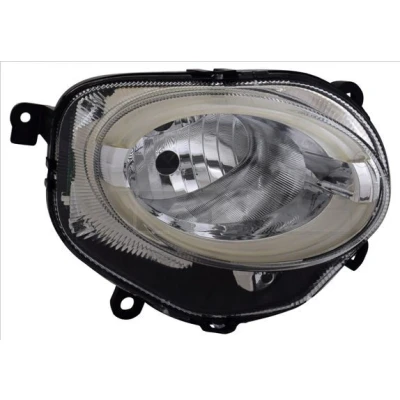 Abbildung von TYC 20 15502 06 2 Scheinwerfer links H7, W21W, LED mit Tagfahrlicht für Rechtsverkehr FIAT: 500 Schrägheck, C Cabrio