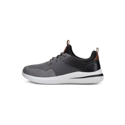 Abbildung von Skechers Delson 3.0 Cicada Sneaker low, Herren, Größe: 45, Schwarz Schuhe