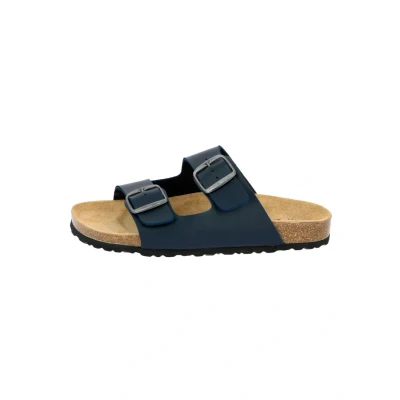 Abbildung von LICO Pantolette flach, Damen, Größe: 40, Marine Schuhe