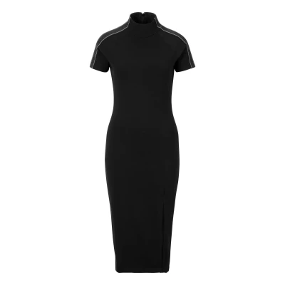 Abbildung von HUGO Noelle Jerseykleid, Damen, Größe: Large, Black