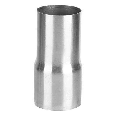 Abbildung von Auspuffrohradapter, Universal Edelstahl Auspuffrohranschlussrohradapter Reduzierstück Modifiziertes Teil(57 63MM)