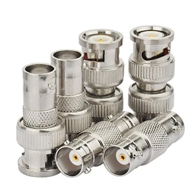 Abbildung von Superbat BNC Adapter Kit Stecker/Buchse auf Koaxialstecker 6 Stück