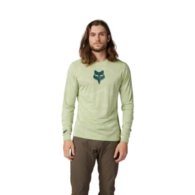 Abbildung von Fox Racing Herren Ranger TRU Dri Langarm Trikot Hemd, Cactus, Medium