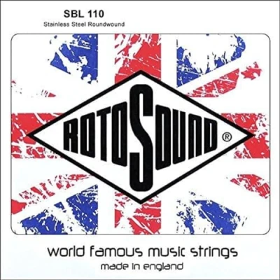 Abbildung von Rotosound Stainless Bass Single (.065 .110)110