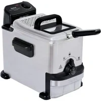 Abbildung von Tefal Fritteuse &quot;FR7016 Oleoclean Compact&quot;, 1500 W, Fassungsvermögen 2 L, Deckel mit Permanentfilter, Sichtfenster, Temperaturkontrolle