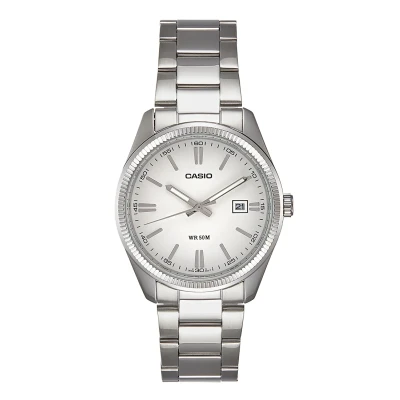 Abbildung von Casio Uhr silvercoloured, Größe: One Size, Silver coloured