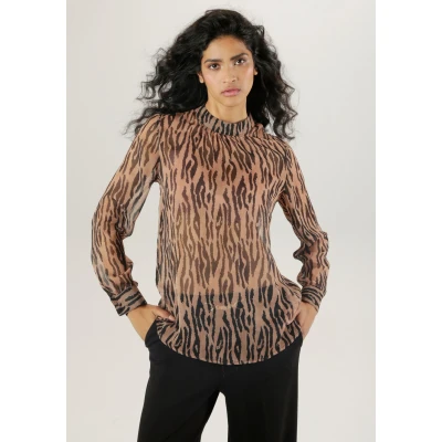 Abbildung von Aniston SELECTED Chiffonbluse, transparent NEUE KOLLEKTION