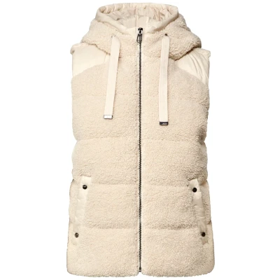 Abbildung von Street One Damen 2200565 Struktumix Teddy Weste, Savannah Sand, 38