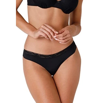 Abbildung von Lovable Slip Brazilian Invisible Exclusive Damen , Schwarz 4/L
