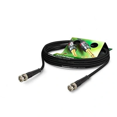 Abbildung von SommerCable HF Kabel RG Classic 50 Ohm RG58/ Cu Low Loss, BNC/BNC Hicon, Schwarz (30m)
