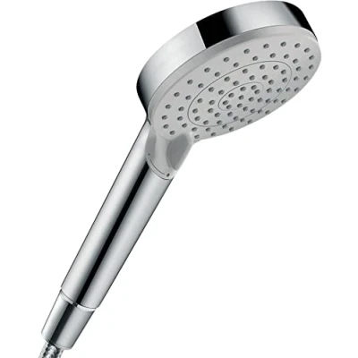 Abbildung von hansgrohe Brausegarnitur &quot;Vernis Blend&quot;, (Komplett Set), 10cm, Green, chrom