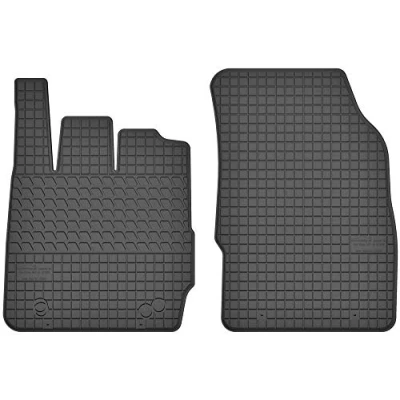 Abbildung von Fußmatten vorne 2er Set für Mazda 2 2007 2014 DE Gummi Gummimatten