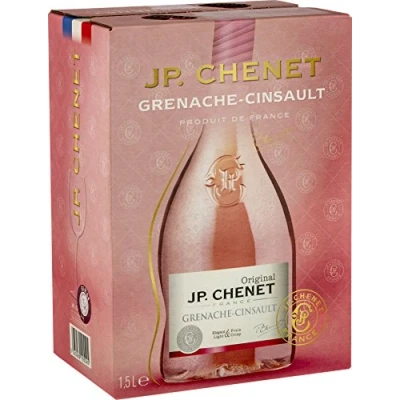 Abbildung von JP Chenet Original Grenache Cinsault Roséwein aus Frankreich Großpackungen Wein Bag in Box 1,5l (1 x 1,5 L)