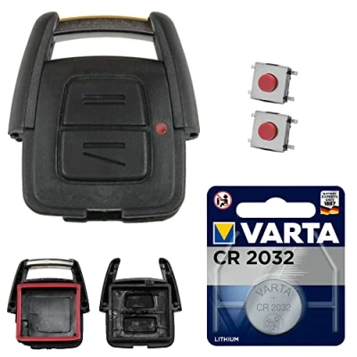 Abbildung von KONIKON Autoschlüssel Reparatur Set Gehäuse Ersatz Schlüsselgehäuse Schlüssel Fernbedienung Neu passend für Opel Astra Corsa Meriva Omega Zafira