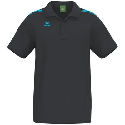 Abbildung von Erima Unisex CMPT 3 Wings Poloshirt (2112556), schwarz/Curacao, S