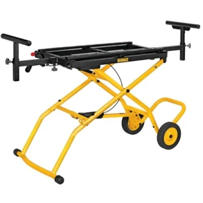 Abbildung von DeWALT DE7260 XJ, 135 kg, 2,4 m, 2 Bein(e), Rad/Räder, Schwarz, Gelb, DW712 QS, DW717XPS DWS780 DW771 777 DW778 DW711 D27111 D27112 D27113 QS