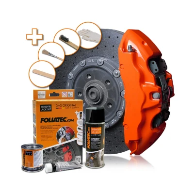 Abbildung von FOLIATEC 2167 Bremssattellack 400, 125, 50 orange