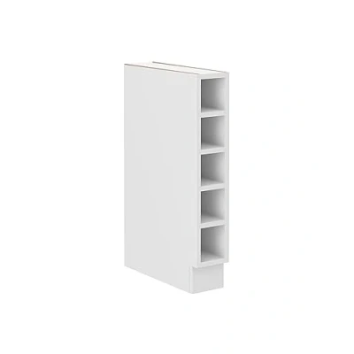 Abbildung von Küchen Preisbombe Unterschrank Regal 15 cm Weiß Landhaus Küche Küchenzeile Küchenblock Einbauküche