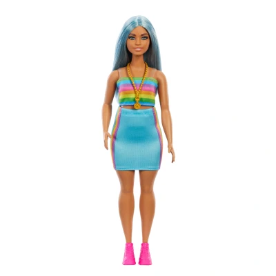 Abbildung von Barbie Anziehpuppe Fashionstas 65 jähriges Jubiläum, blond