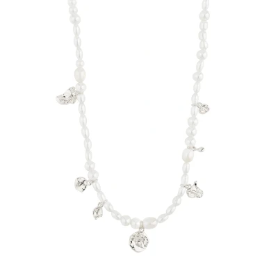 Abbildung von Pilgrim Intent Pearl Halskette, Größe: One Size, Silver plated