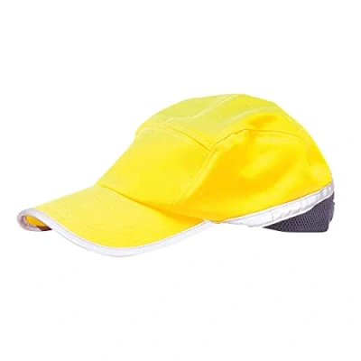 Abbildung von Portwest Warnschutz Baseball Cap, Größe: Einheitsgröße, Farbe: Gelb/Marine, HB10YNR