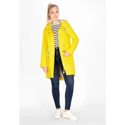 Abbildung von SCHMUDDELWEDDA Damen Regenmantel XL / Gelb 100% Polyester