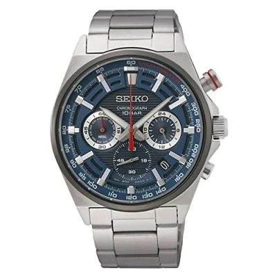 Abbildung von Seiko Chronograph SSB407P1, Armbanduhr, Quarzuhr, Herrenuhr, Stoppfunktion, Datum