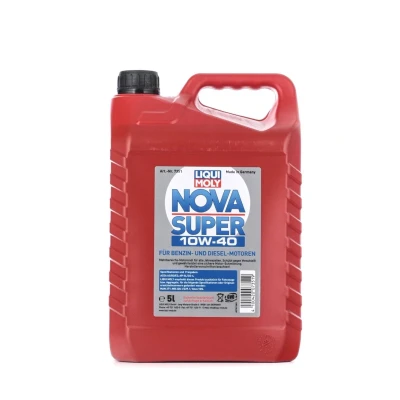 Abbildung von Liqui Moly Nova Super 10W 40 5l Motoröl 7351 MERCEDES BENZ: W124 Limousine, S Klasse 190, TOYOTA: Avensis II Kombi, III Limousine