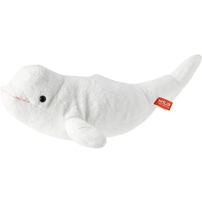 Abbildung von Wild Republic 22447 Plüschtier, weiß, 20 cm, Belugawal