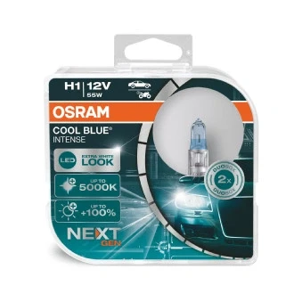 Abbildung von OSRAM 64150CBN HCB Glühlampe, Fernscheinwerfer H1 12V 55W 4200K Halogen VOLKSWAGEN: Golf 4 Schrägheck, Passat B3/B4 Limousine, Polo IV Schrägheck