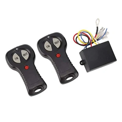 Abbildung von 1 Paar Seilwinde Controller, 12 V Universal Wireless Winde Fernbedienung Controller Kit für Auto LKW