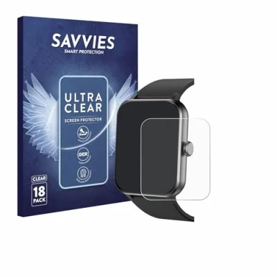 Abbildung von Savvies 18 Stück Schutzfolie für Blackview R50 Displayschutz Folie Ultra Transparent