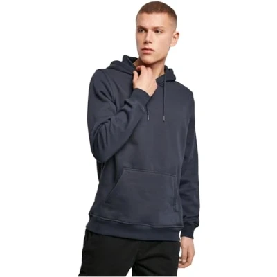 Abbildung von Build Your Brand Herren Heavy Hoody Jacke, Blau (Navy 00155), X Large