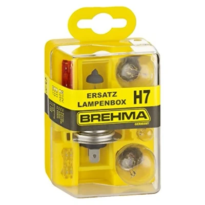 Abbildung von BREHMA H7 Ersatzlampenkasten Ersatzlampenbox Ersatzlampenset 12V 8teilig