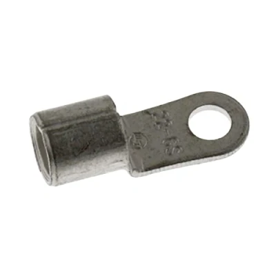 Abbildung von Lumonic 25x Quetschkabelschuhe blank 16 25mm² I RIngkabelschuhe M6 unisoliert Kabelschuhe M6, Rohrkabelschuh 16mm2 25mm2 Ringösen, Quetschverbinder